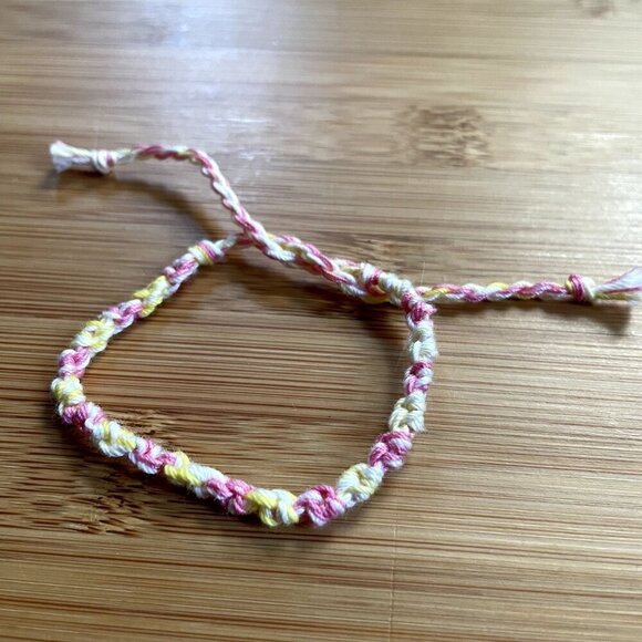 Salome Woven Bracelet anklet trendy comfortable tie embroidery thread woven gift - Picture 1 of 3